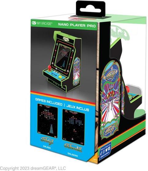 Actual product image MyArcade My Arcade DGUNL-4197 Galaga/Galaxian Nano Player Pro Portable Retro Arcade (2 GAMES IN 1)