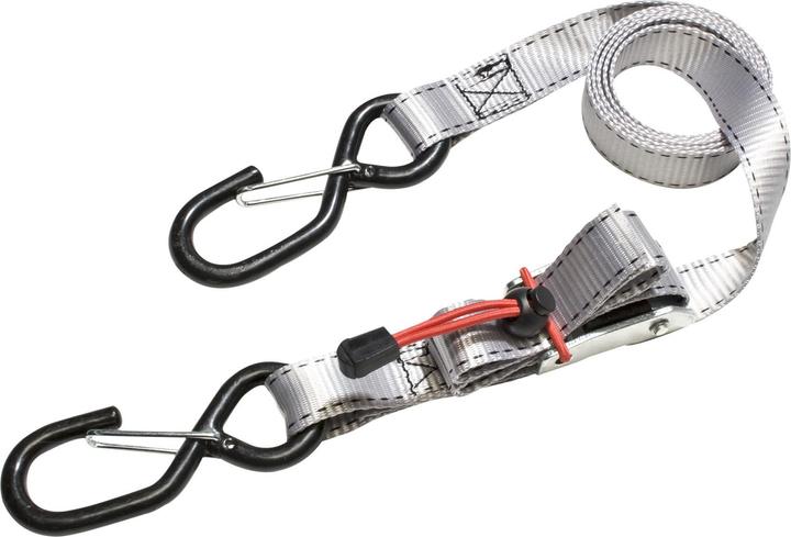 Image du produit Master Lock Sangles boucles autobloquantes de 1,80m x 25mm  lot de 4 gris