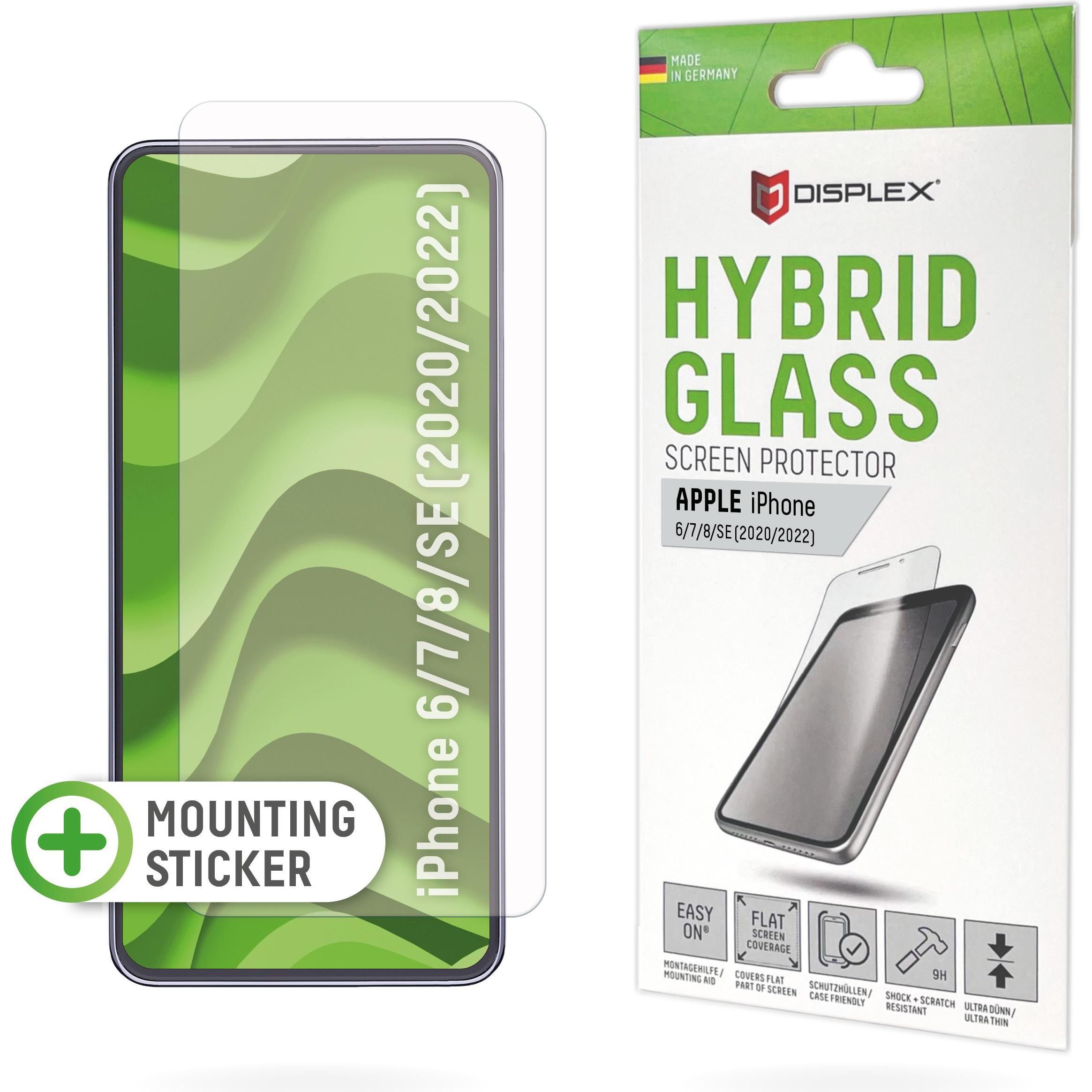 Thumbnail - Displex Displayschutzfolie (1 Stück, Apple iPhone 6), Smartphone Schutzfolie, Transparent