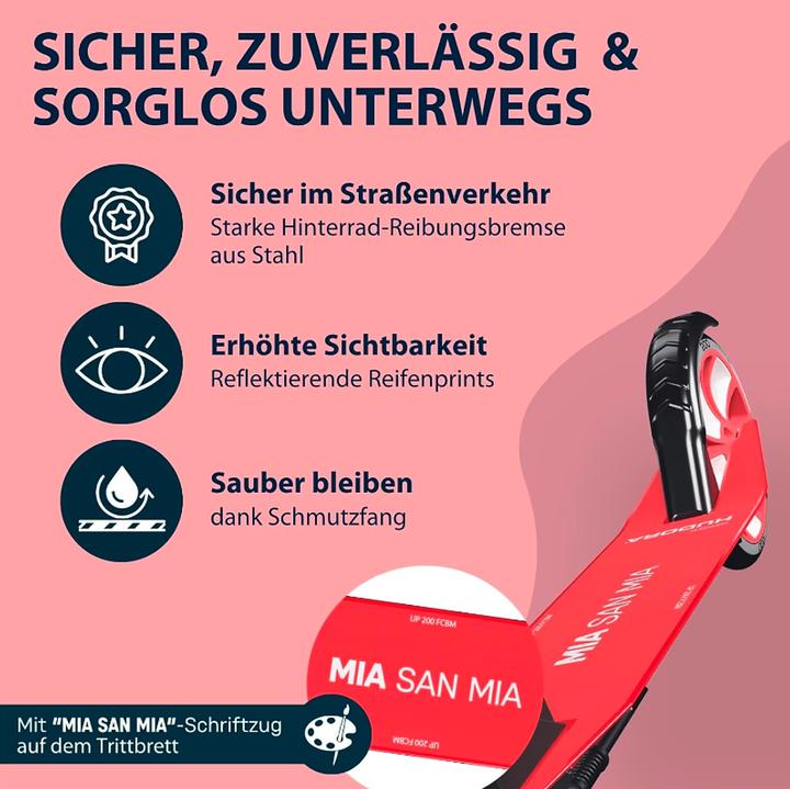 Produktbild Hudora Scooter UP 200, FCBM