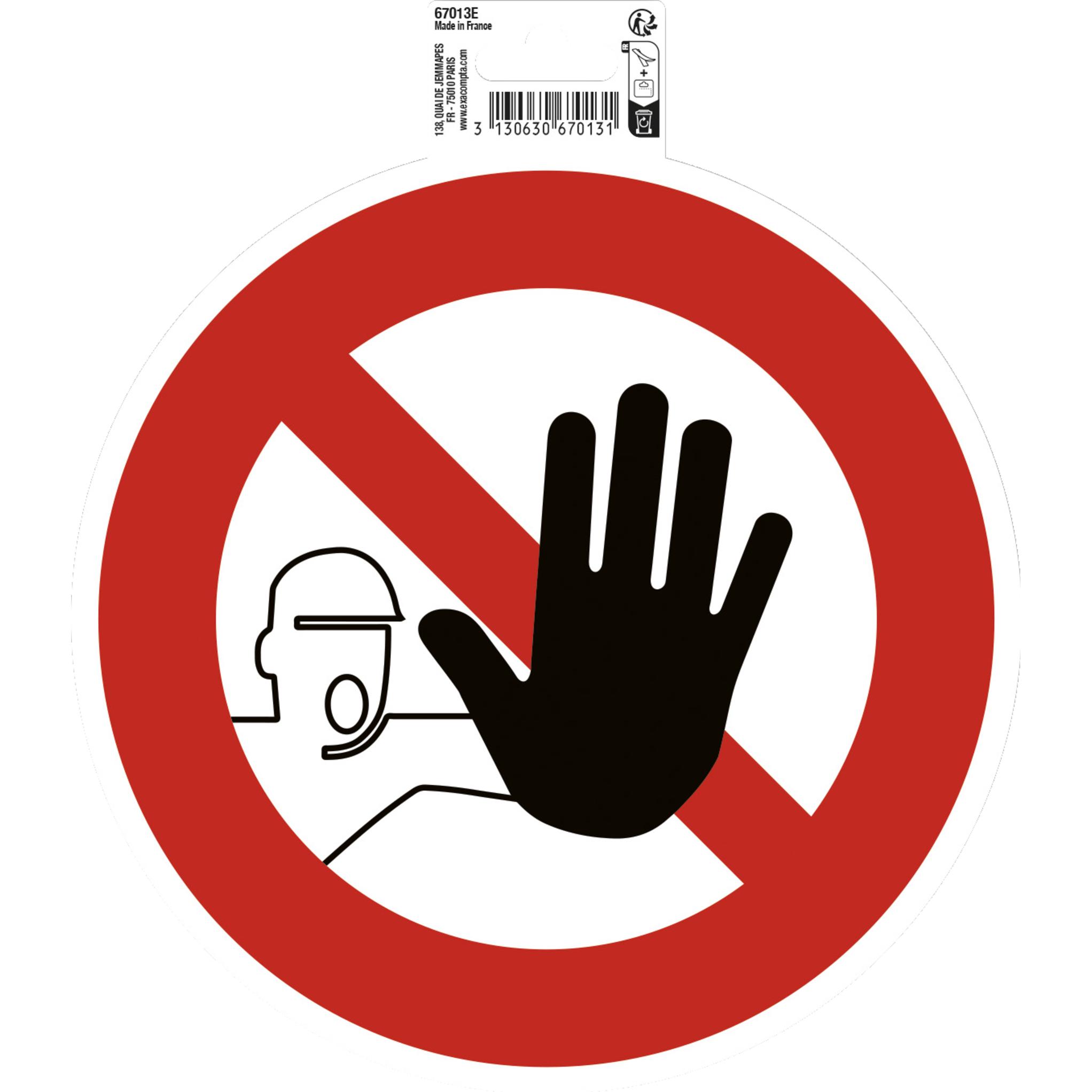 Exacompta, Informationsschild, Signalisation
