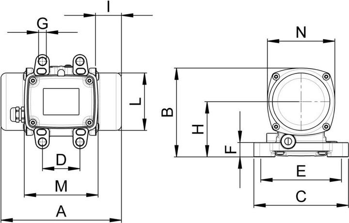 Immagine prodotto NV Vibratori elettrici per esterni serie NEA/NEG/NED