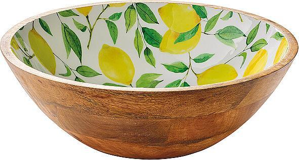 Zassenhaus Schüssel LEMON Gelb/Gruen (35 cm)