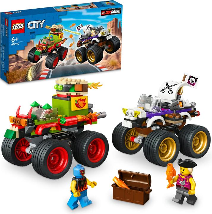 Produktbild LEGO Monstertruck Kombiset (60397, LEGO City)