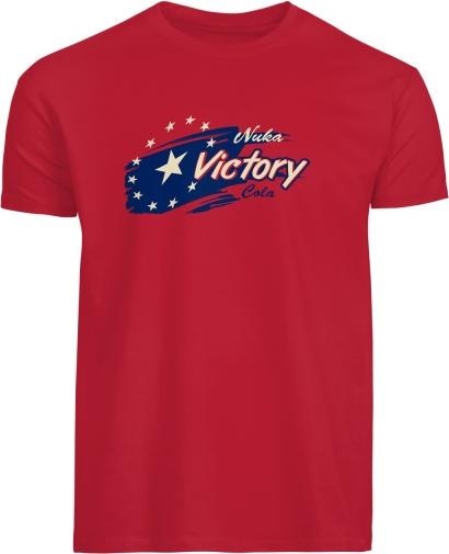 Dpi Merchandising Fallout T-Shirt ""Nuka Victory"" Red