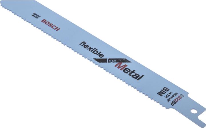 Actual product image Bosch Professional Zubehör Sabre saw blade S 922 BF, Flexible for Metal, pack of 5