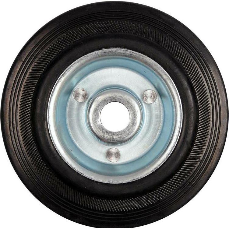 Toya, Ruote + Rotelle, VOREL KOŁO ŁOŻYSKOWANE CZARNA GUMA 100mm 87452