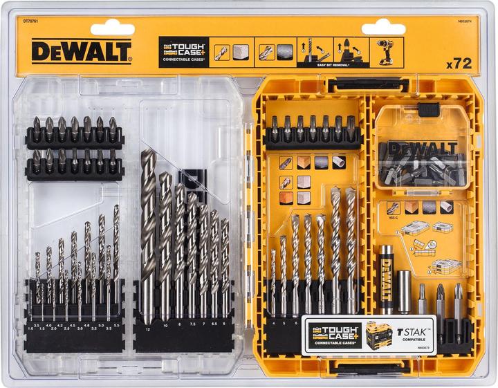 Produktbild DeWalt DT70761QZ (1 mm, 1.5 mm, 10 mm, 12 mm, 2 mm, 2.5 mm, 3 mm, 3.2 mm, 3.3 mm, 3.5 mm, 4 mm, 4.2 mm, 4.5 mm, 4.8 mm, 5 mm, 5.5 mm, 6 mm, 6.5 mm, 7 mm, 7.5 mm, 8 mm)