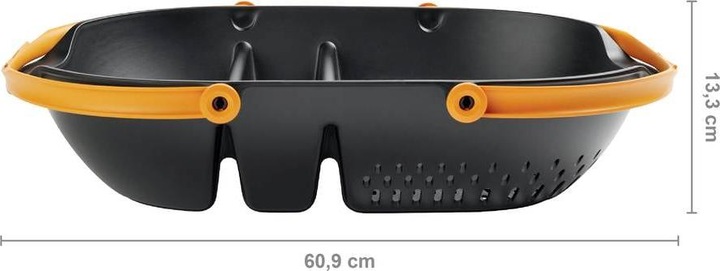Actual product image Fiskars 1062831 Harvest Basket, For Gathering