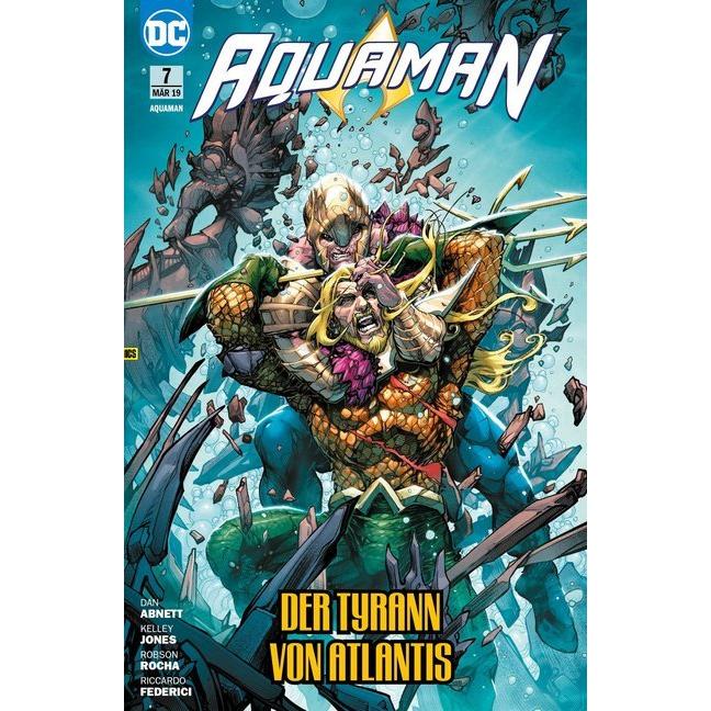 Thumbnail - Aquaman 7 - Der Tyrann von Atlantis, Belletristik von Dan Abnett