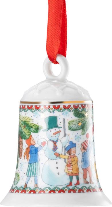 Produktbild Hutschenreuther Porzellanglocke - Weihnachtsglocke 25 - Porzellanglocke (1 x)