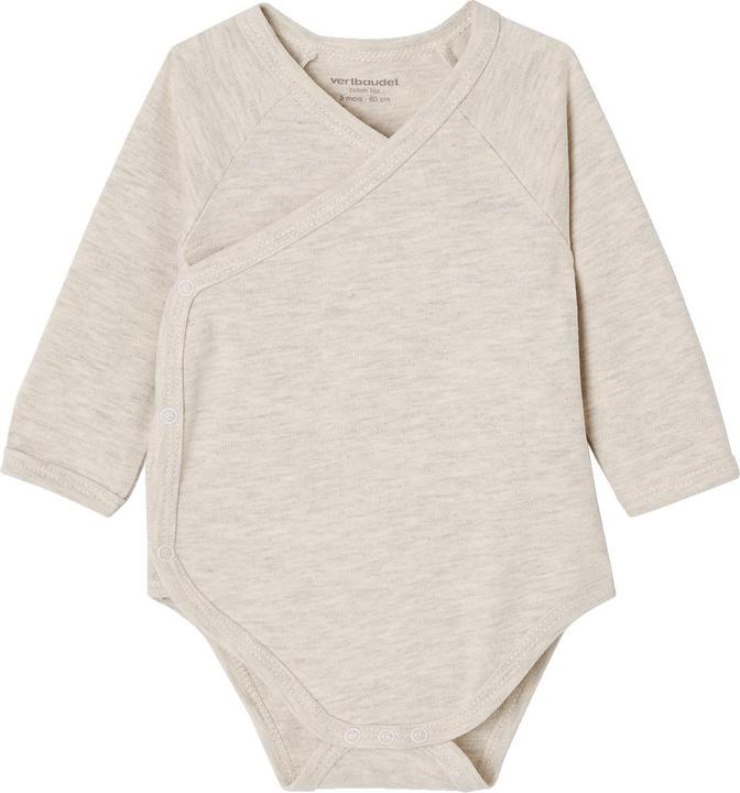 Immagine prodotto Vertbaudet Bio-Kollektion: 3er-Pack Baby Langarmbodys, Blumen (56)