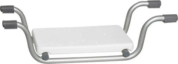 Allibert Usis Bath Seat for Bath - Light gray - 74 cm wide