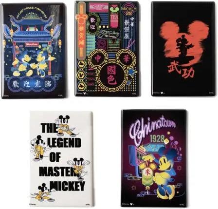 Disney China Town Magnet (Neon Street) (1x)