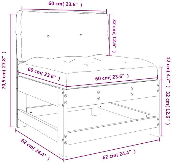 Produktbild vidaXL Andrew