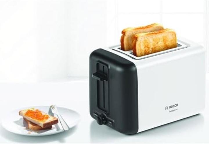 Actual product image Bosch Hausgeräte TAT3P421 toaster 2 slice(s) Black, White