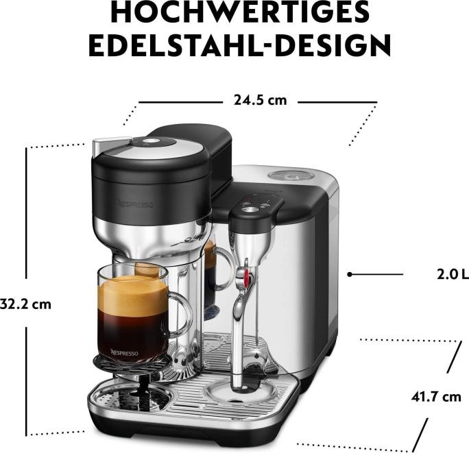 Actual product image Sage Nespresso Vertuo Creatista (NESPRESSO Vertuo, CH plug)