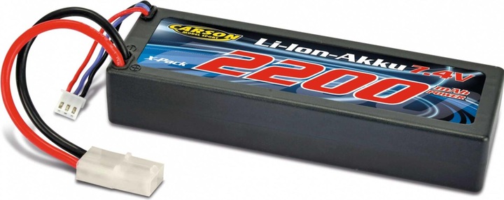Produktbild Carson LiPo Pack Li-Ion Akku 7,4V/ 2200mAh (7.40 V, 2200 mAh)
