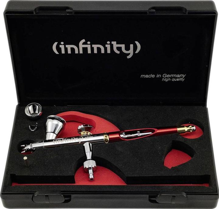 Actual product image Harder & Steenbeck Infinity 2024 CRplus Double Action Airbrush-Pistole Düsen-Ø 0