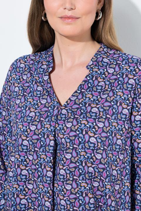 Actual product image Ulla Popken Paisley Tunic Blouse (62)