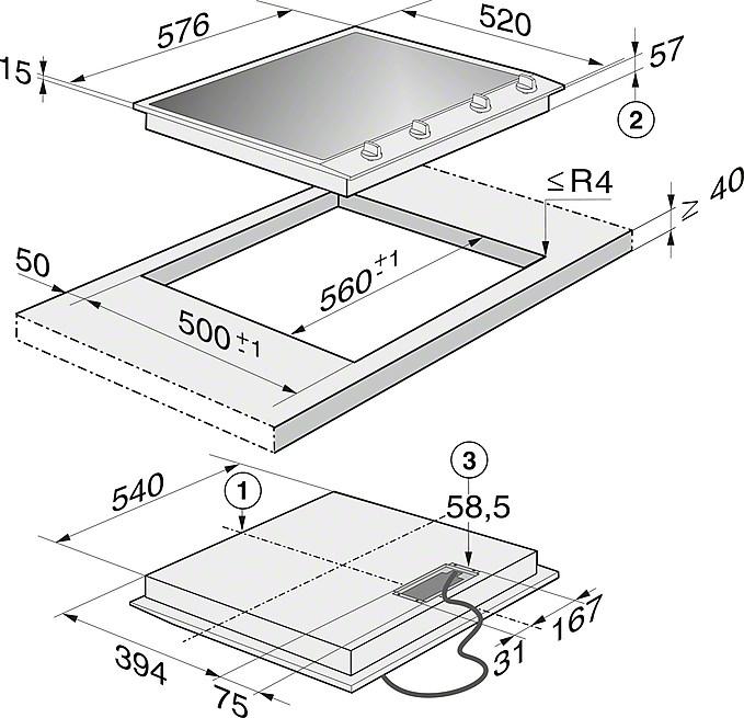 Actual product image Miele Cs 1234-1