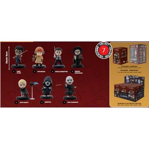 YuMe (6pz) Hero Blind Box WB Harry Potter Wizards Series