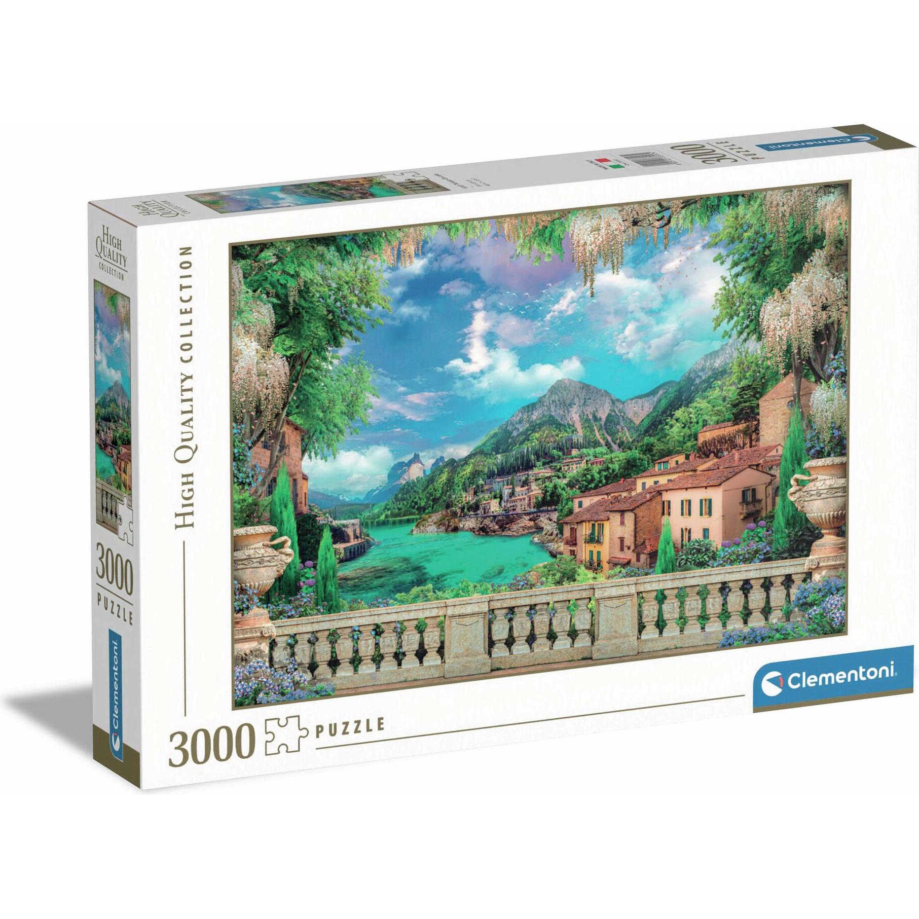 Clementoni Multicolore Puzzle Terrazza Sul Lago, 3000 Pezzi. (3000 Pezzi)