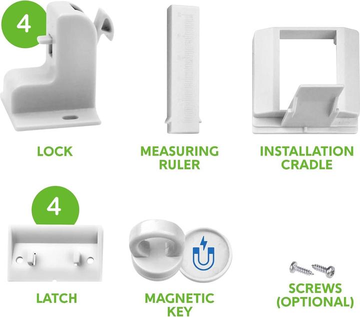 Image du produit Novidarte Serrure magnétique invisible
