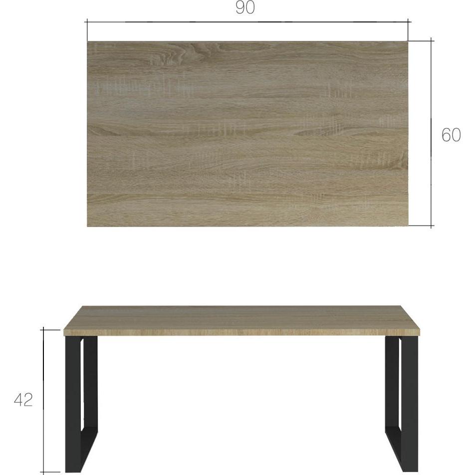 Thumbnail - ELTAP, Couchtisch + Beistelltisch, Fresco (60 x 42 x 42 cm)