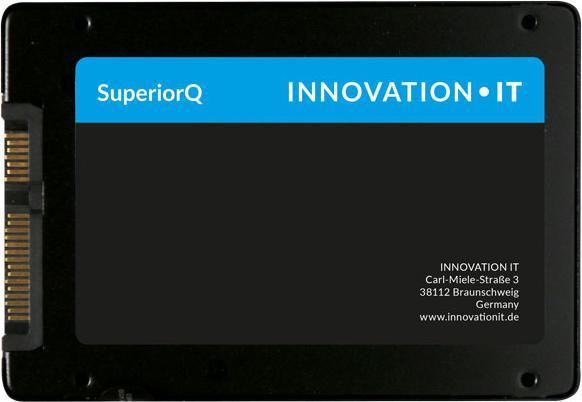 Productafbeelding Innovation Living IT SSD 2,5" 512 GB IT Black2 retail (QLC) 2,5" Serial ATA III QLC 3D NAND (512 GB, 2.5")