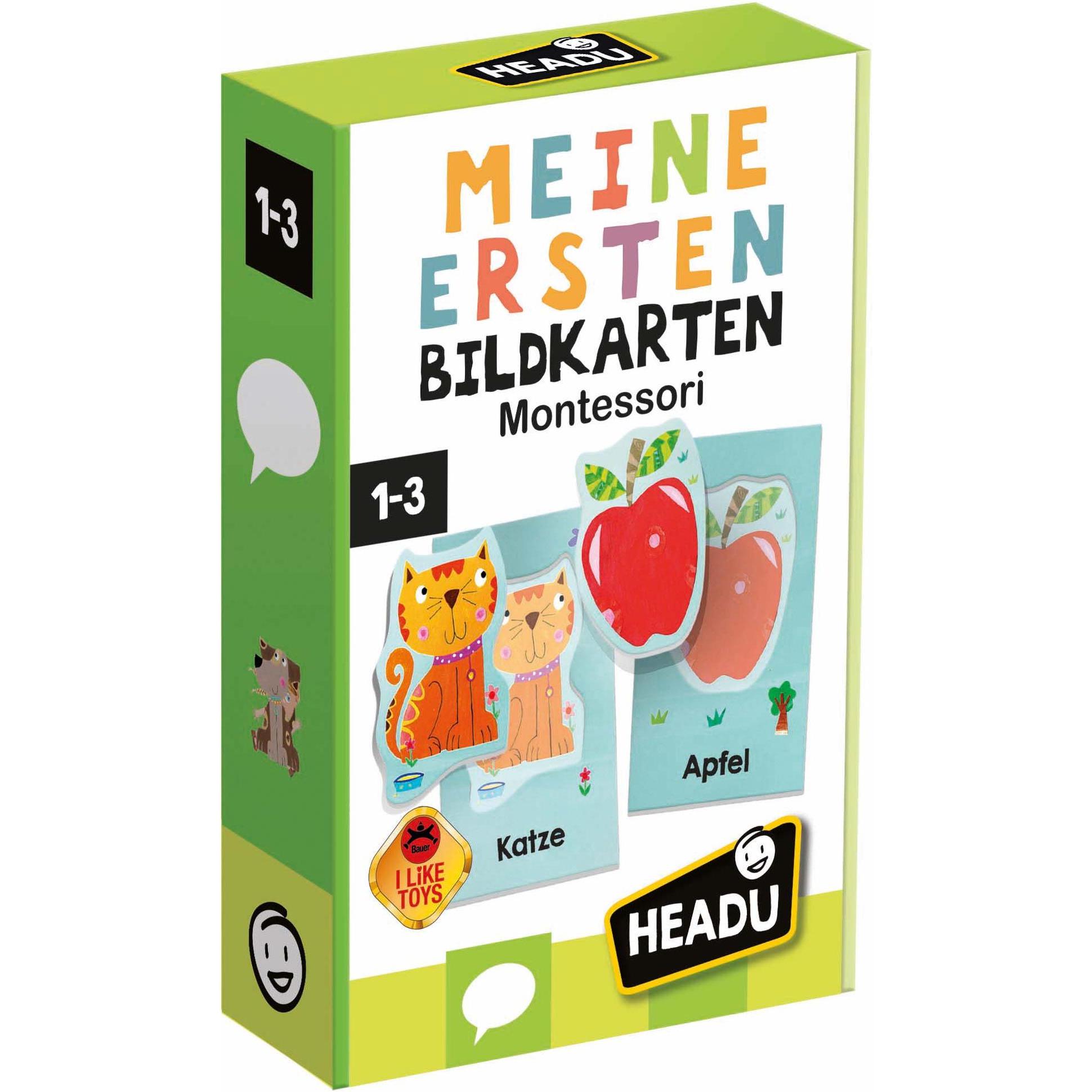 Headup Games Headu - Meine ersten Bildkarten Montessori (10 Teile)
