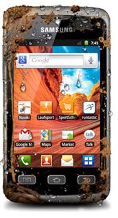 Actual product image Samsung S5690 Galaxy Xcover (0.15 GB, 3.65", 3G)