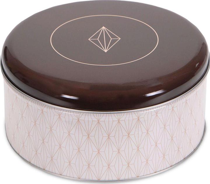 Städter Vanilla Diamonds Round Tinplate Coloured ca 16 cm