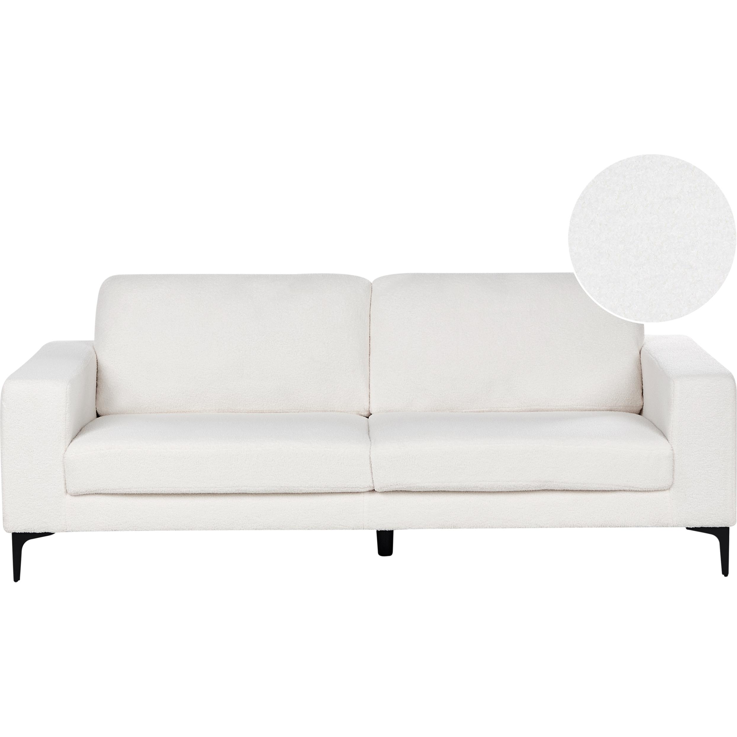 Beliani, Sofa, Vadstena (3-Sitzer)