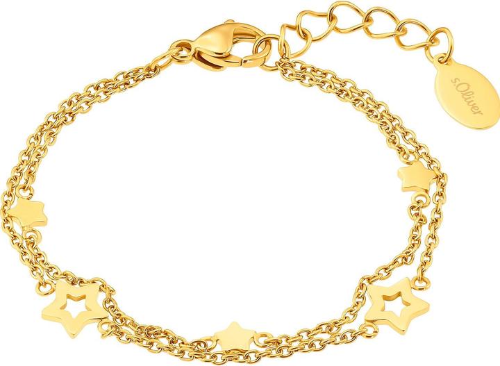 Image du produit S.Oliver Bijoux de bras pour filles, Acier inoxydable | Étoile (14 cm, Acier inoxydable)