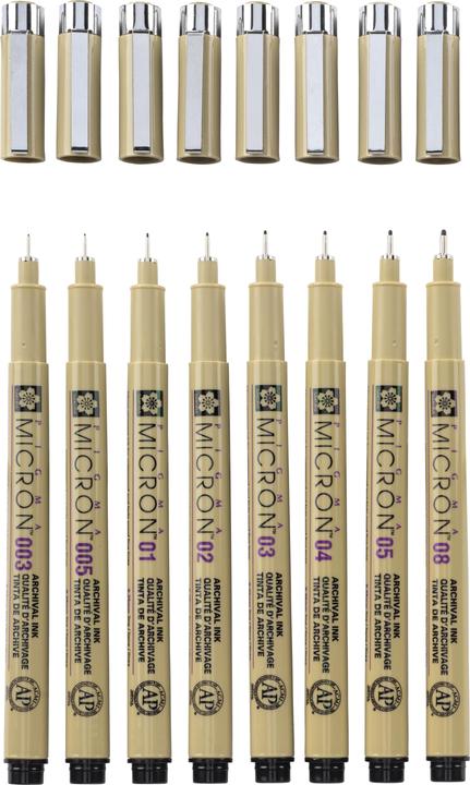 Immagine prodotto Sakura Pigma Micron (Nero, 8 x)