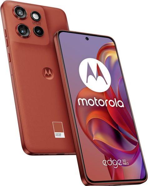 Actual product image Motorola Edge 50 Neo (512 GB, PANTONE Poinciana, 6.40", Dual SIM, 5G)