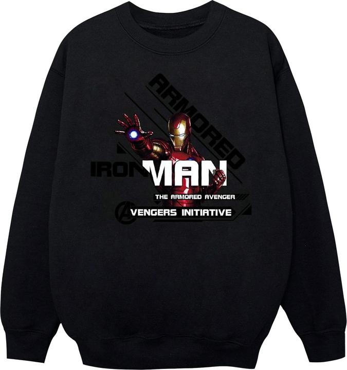 Produktbild Iron Man Armored Avenger Sweatshirt Mädchen (140, 146)