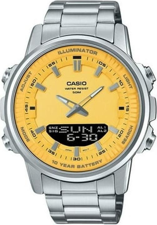 Actual product image Casio Illuminator AMW-880D-9AVDF (Analogue wristwatch, Digital watch, 47 mm)