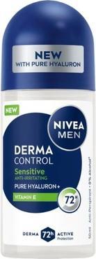 Produktbild NIVEA Men Derma Control Sensitive Antiperspirant Rollon 50ml (Roll-on, 50 ml)