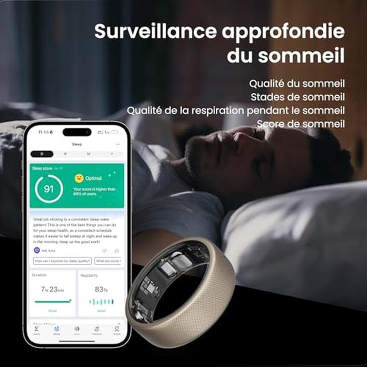 Produktbild Amazfit Helio Ring (10, Titanium)