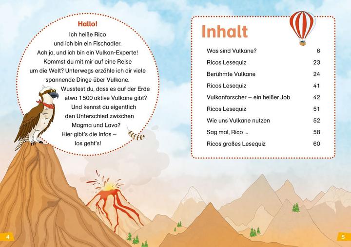 Produktbild Tessloff WAS IST WAS Erstes Lesen, Band 3: Vulkane (Deutsch, Christina Braun, 2018)