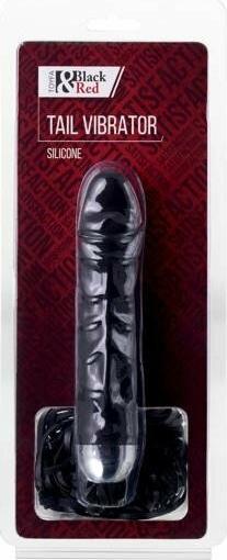 Produktbild Toyfa xSchwarz & Rot, Vibrator, 6 Vibrationsmodi, Silikon, schwarz, 16 cm, O 3,5 cm