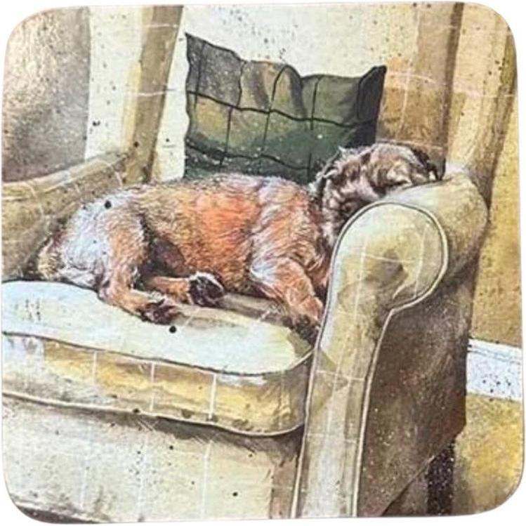 Teka, Sottobicchiere + Sottopentola, C167 Walter der Hund Tassenunterlage