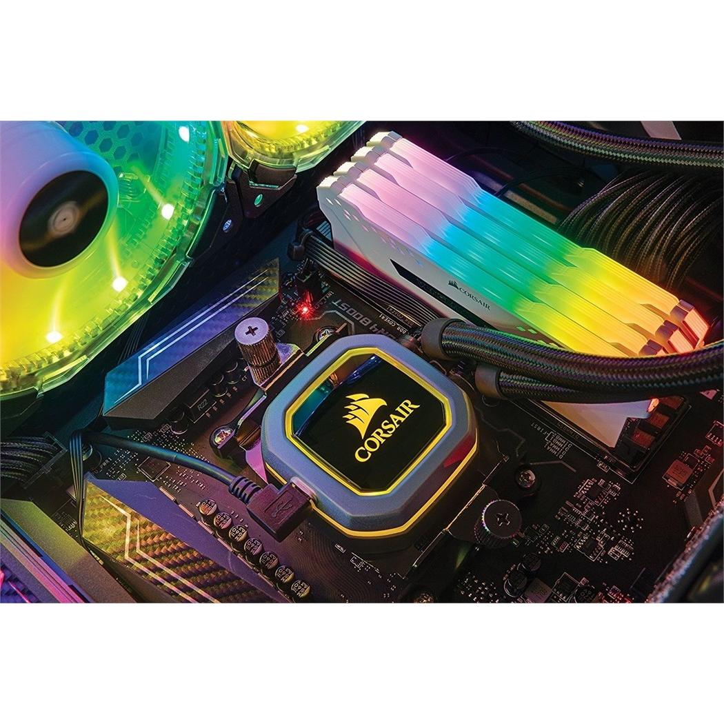 Thumbnail - Corsair Vengeance RGB Pro (2 x 16GB, 3200 MHz, DDR4-RAM, DIMM), RAM, Weiss