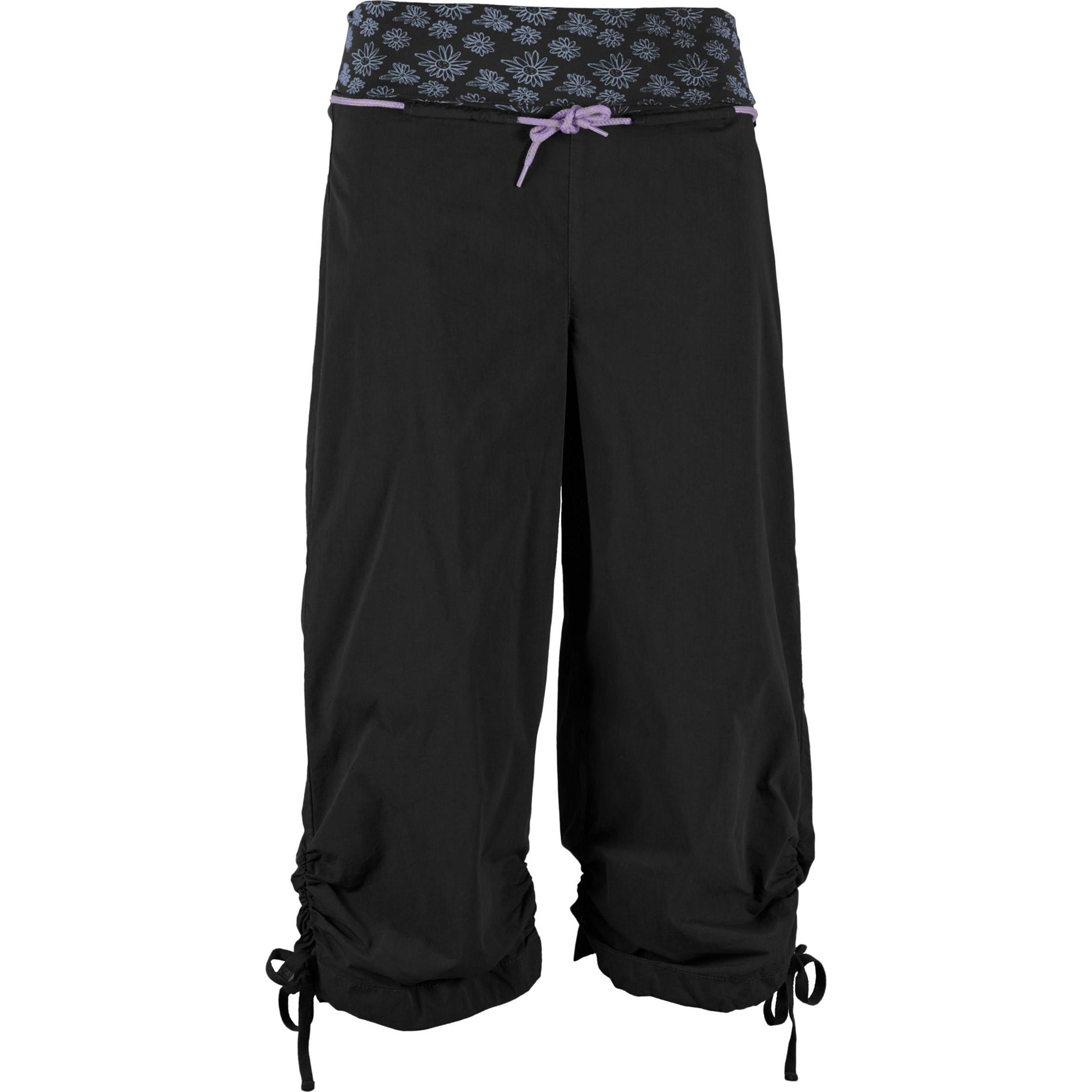 E9, Damen, Outdoorhose, Women's N Cleo2 (S), Schwarz, S