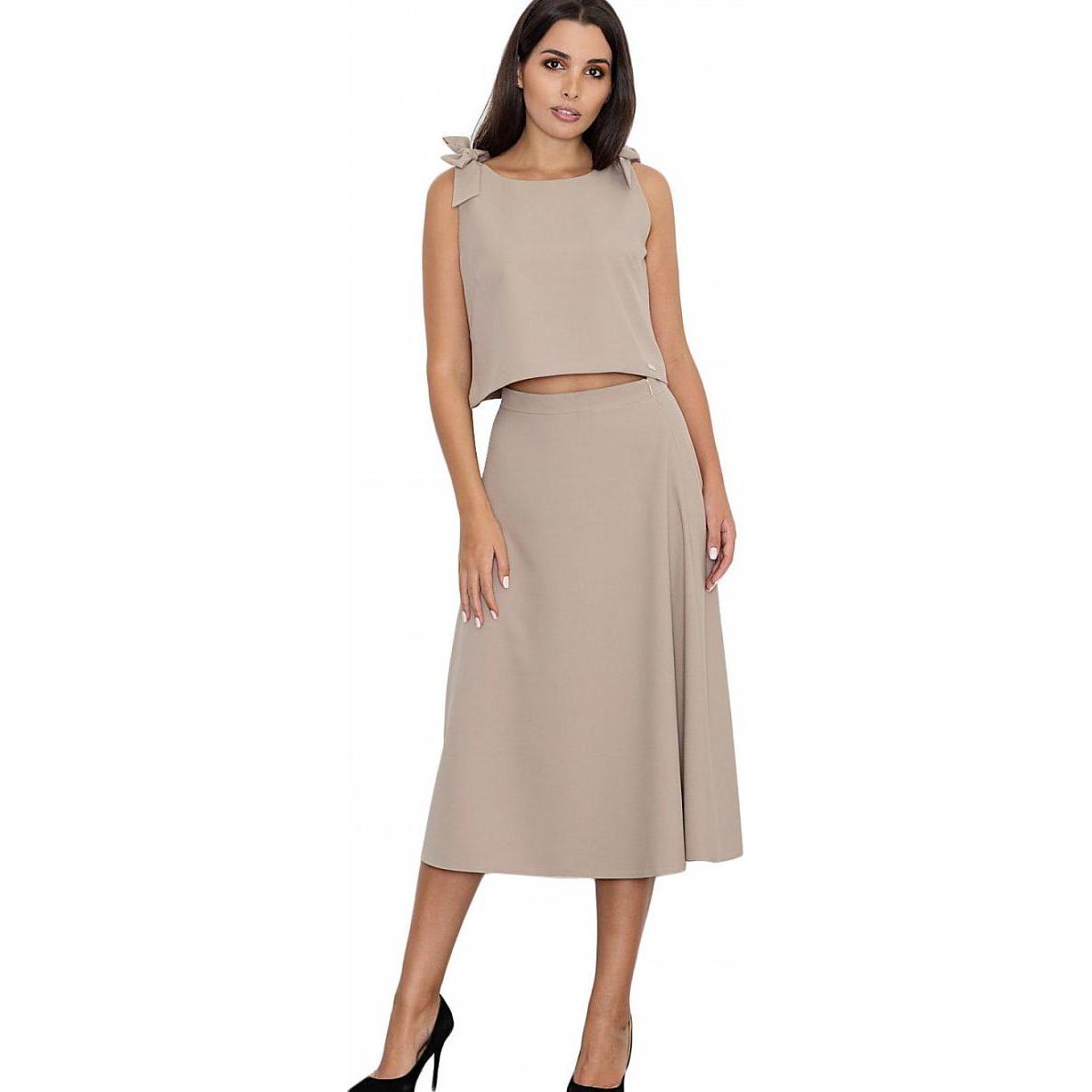 Figl, Damen, Röcke, Set, Beige, (XL)
