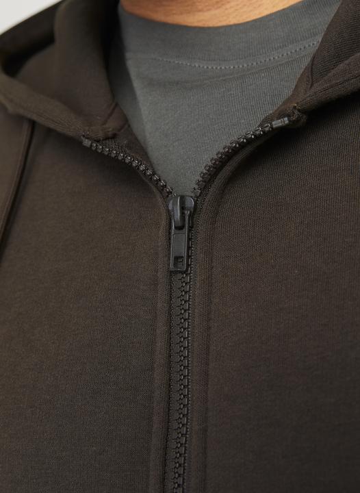 Actual product image Jack & Jones Jjebradley Sweat Zip Hood Noos Pls (6XL)
