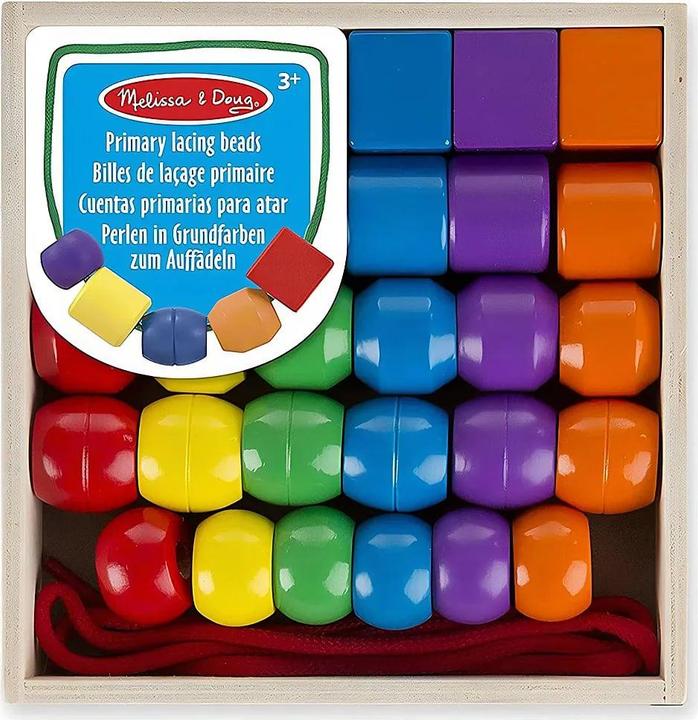 Produktbild Melissa & Doug Erste Holzperlen zum Auffädeln