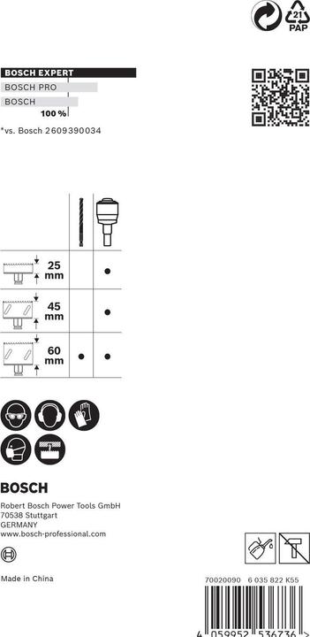 Produktbild Bosch Professional Zubehör Expert Power Change Plus Adapter (7.15 Millimeter)